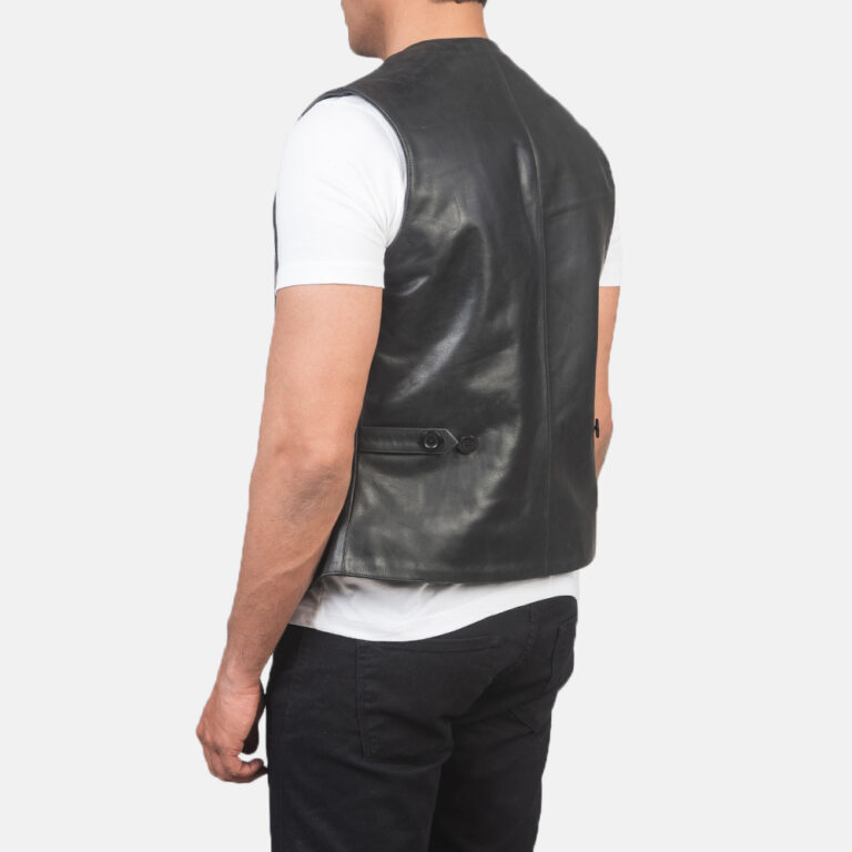 Mens Auden Black Leather Vest_3762-8-1614231874557